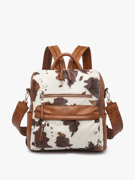 Amelia Convertible Backpack with Guitar Strap-Asst  Colors