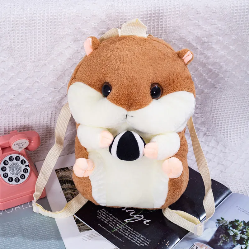 Backpack Baby Plush Toy Hand    2019 Winter  Birthday Gift