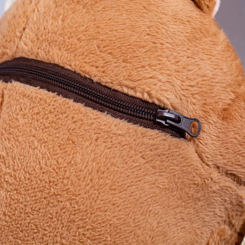 Backpack Baby Plush Toy Hand    2019 Winter  Birthday Gift
