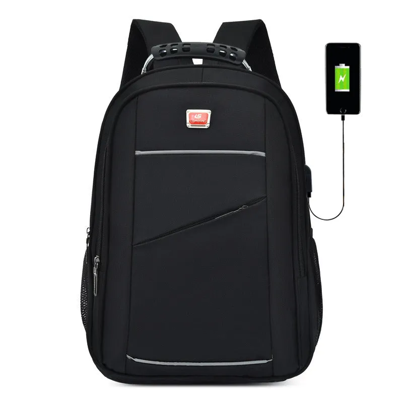 Backpack Business  Large Capacity Short-Distance Travel Bag Oxford Business Computer Bag