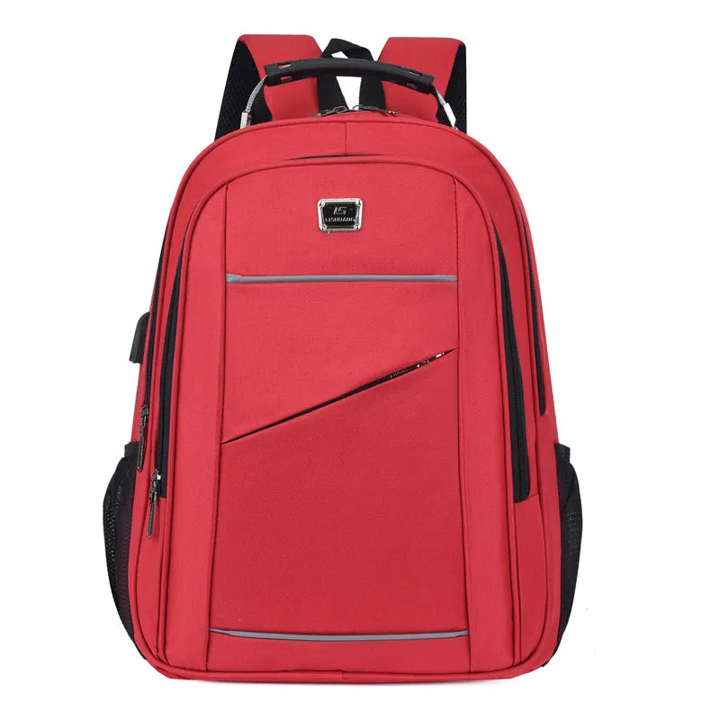 Backpack Business  Large Capacity Short-Distance Travel Bag Oxford Business Computer Bag