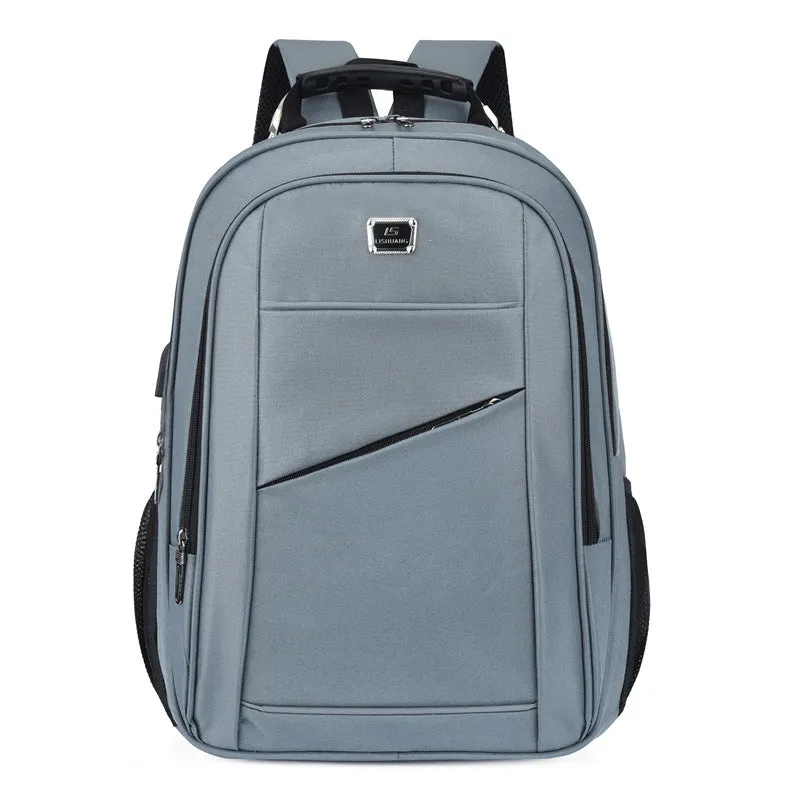 Backpack Business  Large Capacity Short-Distance Travel Bag Oxford Business Computer Bag