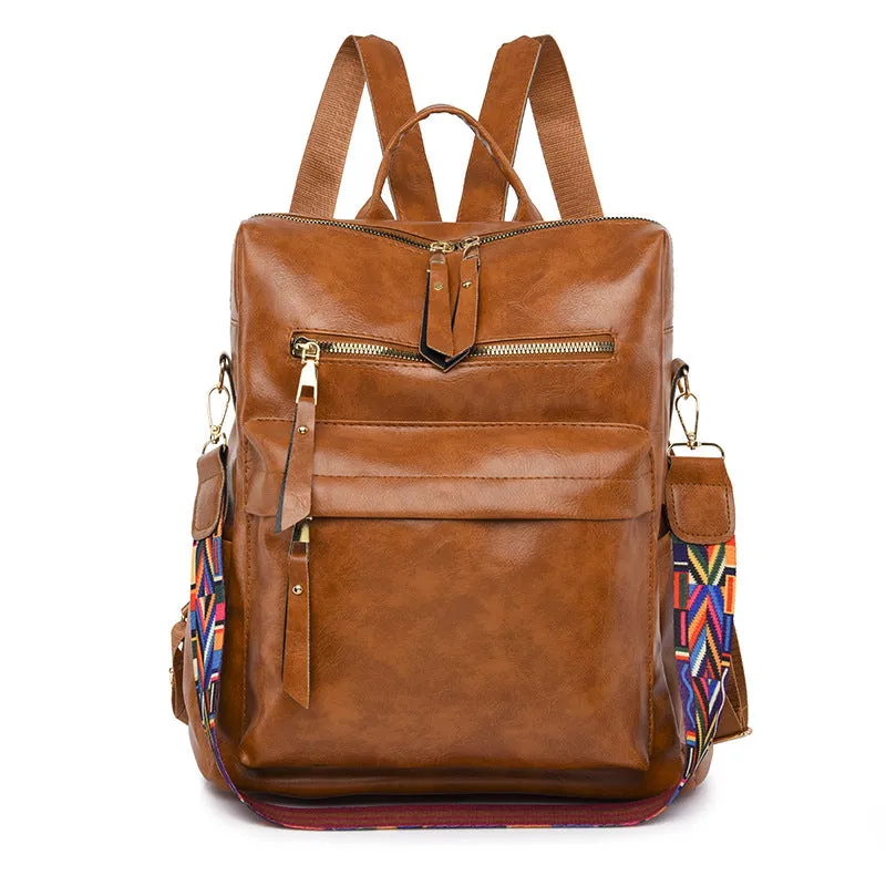 Backpack  Korean Fashion Large Capacity Casual Travel Student Schoolbag