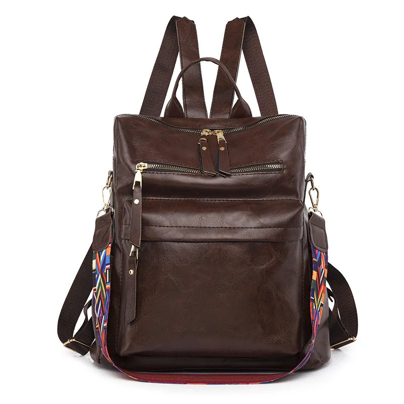 Backpack  Korean Fashion Large Capacity Casual Travel Student Schoolbag