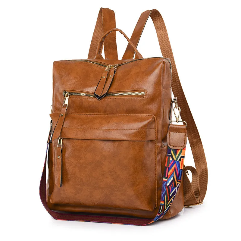 Backpack  Korean Fashion Large Capacity Casual Travel Student Schoolbag