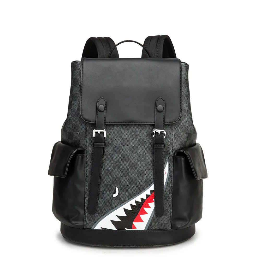 Backpack Unisex   Multi-Pocket   travel  Student School Bag