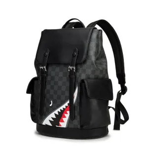 Backpack Unisex   Multi-Pocket   travel  Student School Bag