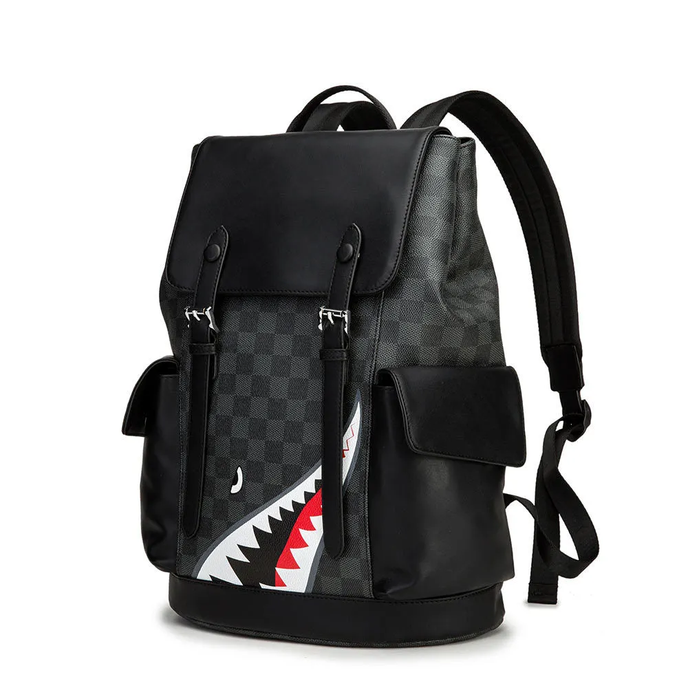 Backpack Unisex   Multi-Pocket   travel  Student School Bag