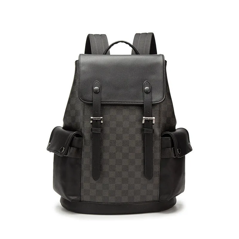 Backpack Unisex   Multi-Pocket   travel  Student School Bag