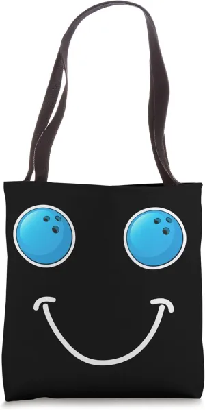 Bowling Fan Smile Tote Bag