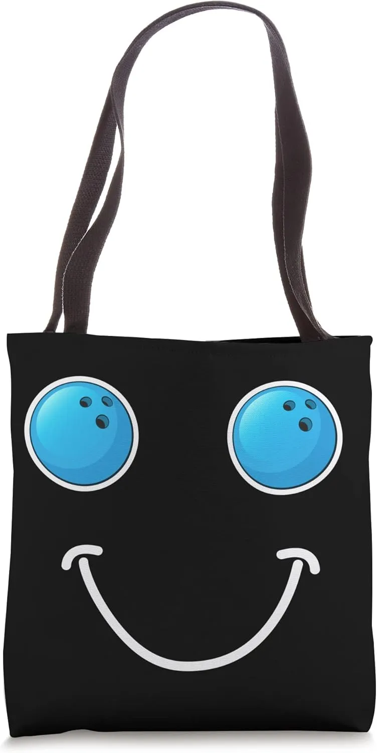 Bowling Fan Smile Tote Bag