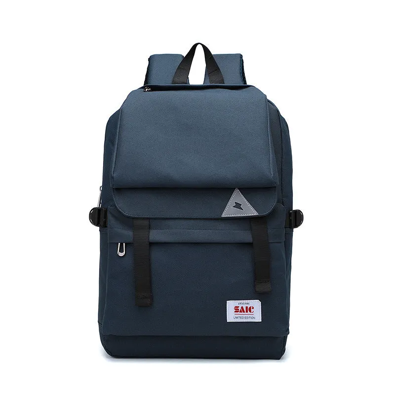 Buffalo Canvas Backpack Men's and Women's Outdoor Travel Backpack Student Schoolbag