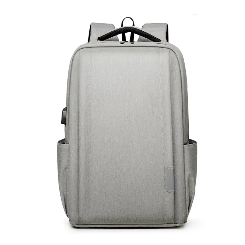 Business Casual Computer Bag Student Schoolbag Rechargeable Anti-Theft Backpack