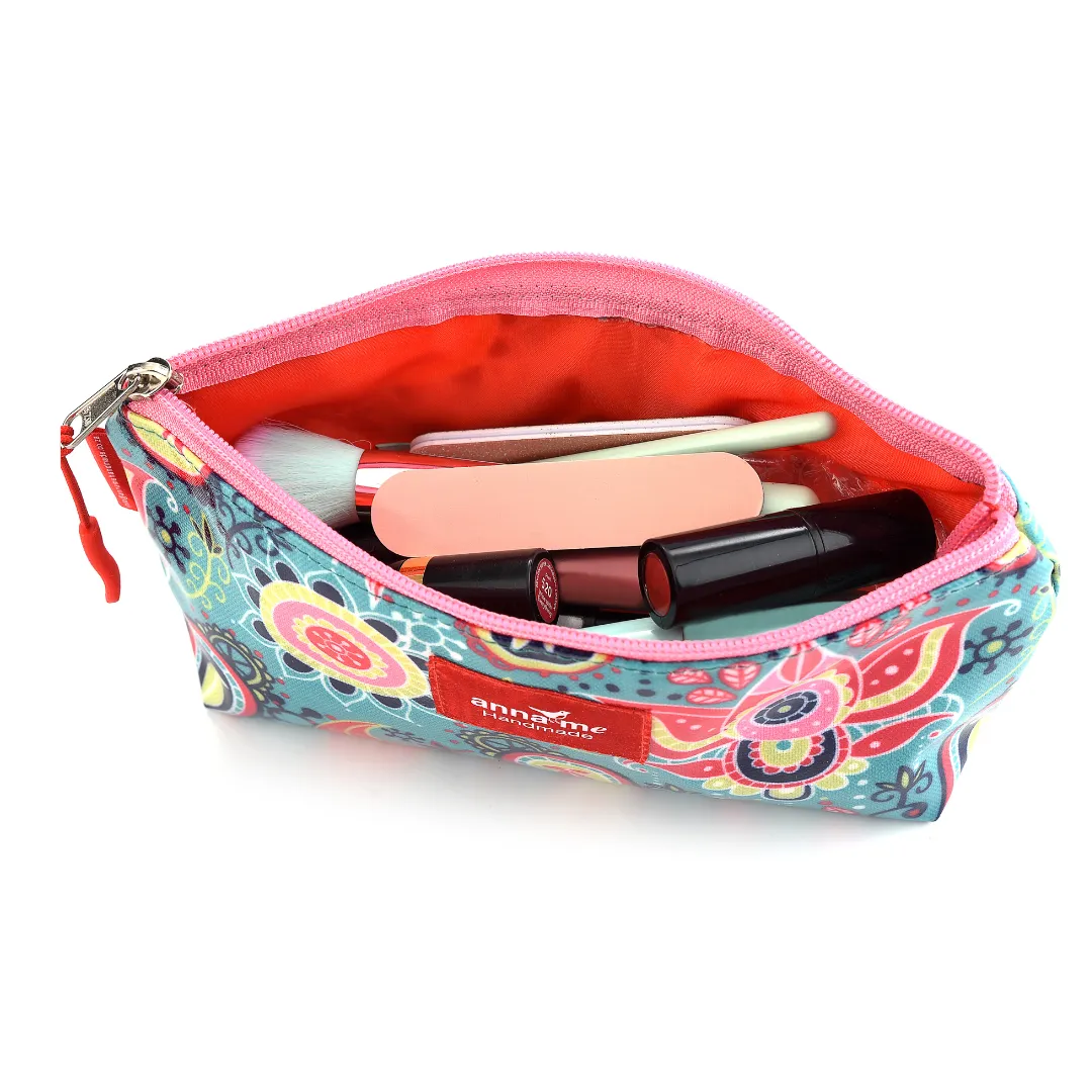Cape Floral Make-up Bag - Small