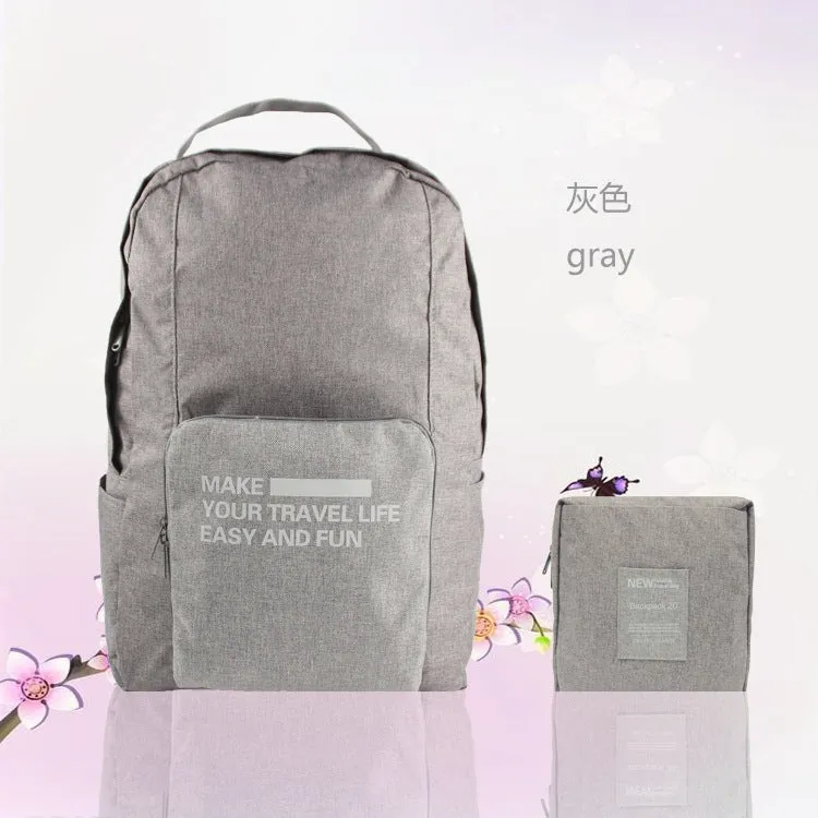 Carpetbag Backpack Student Schoolbag Outdoor Multifunctional Travel Storage Bag Hiking Backpack