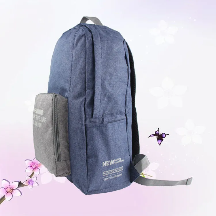 Carpetbag Backpack Student Schoolbag Outdoor Multifunctional Travel Storage Bag Hiking Backpack
