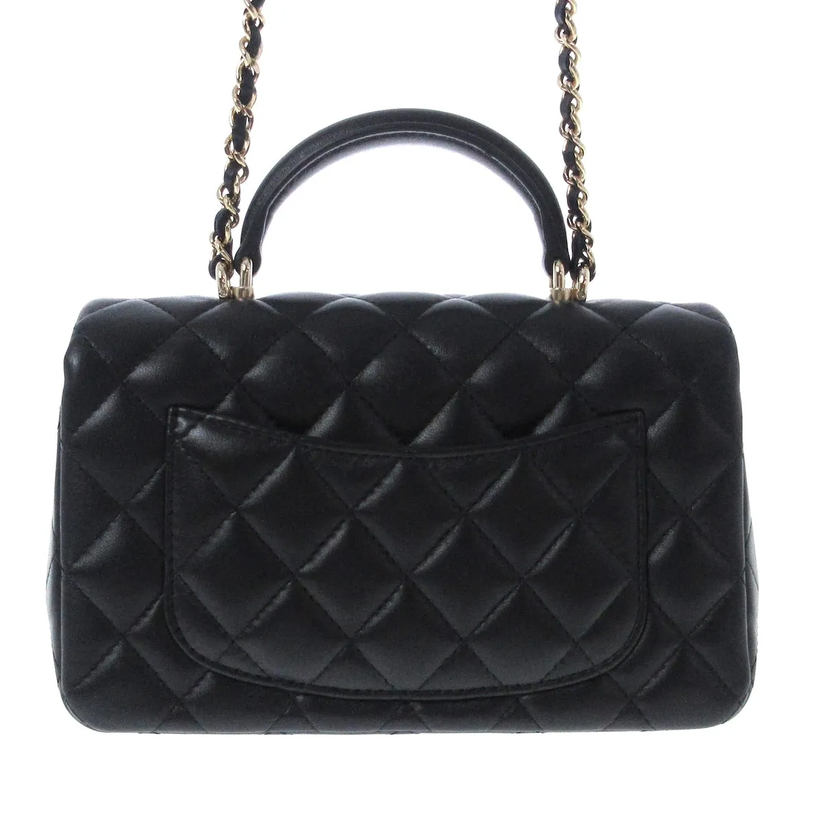 Chanel Mini Top Handle Flap Bag
