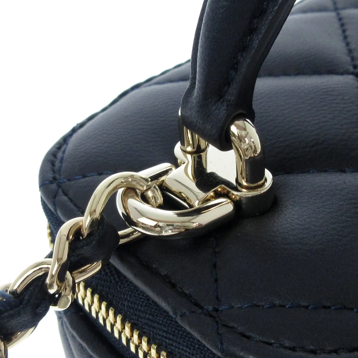 Chanel Mini Vanity Case Navy bag