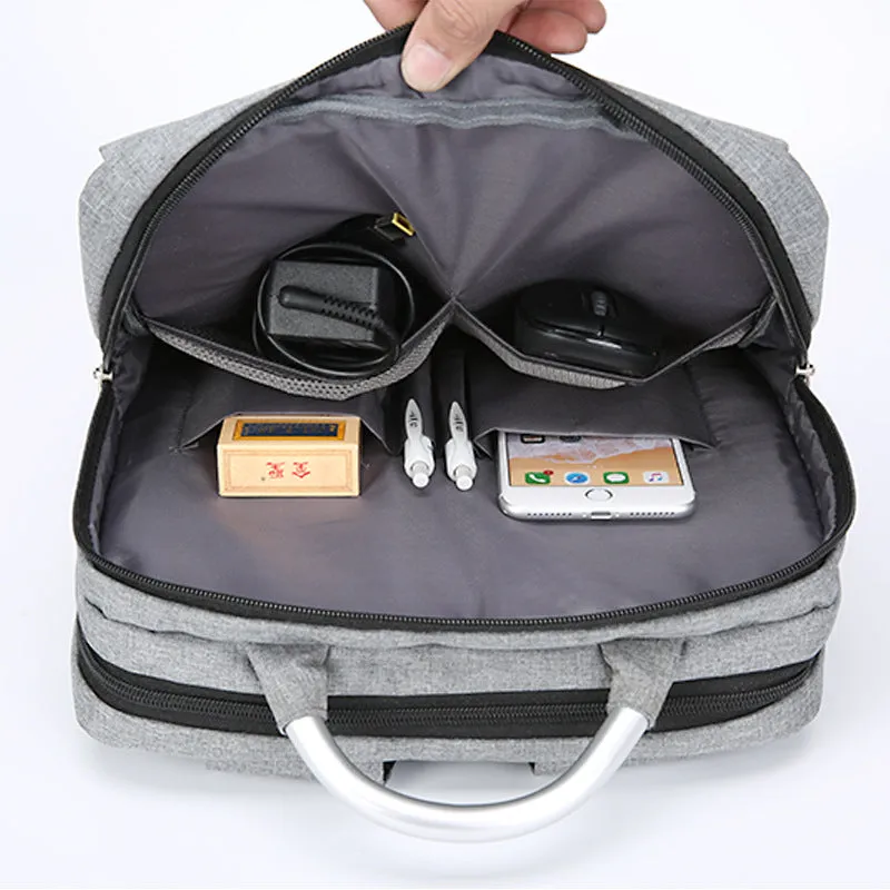 Computer Bag Business Simplicity 15.6-Inch Gift Backpack Men's and Women's Schoolbags College Students