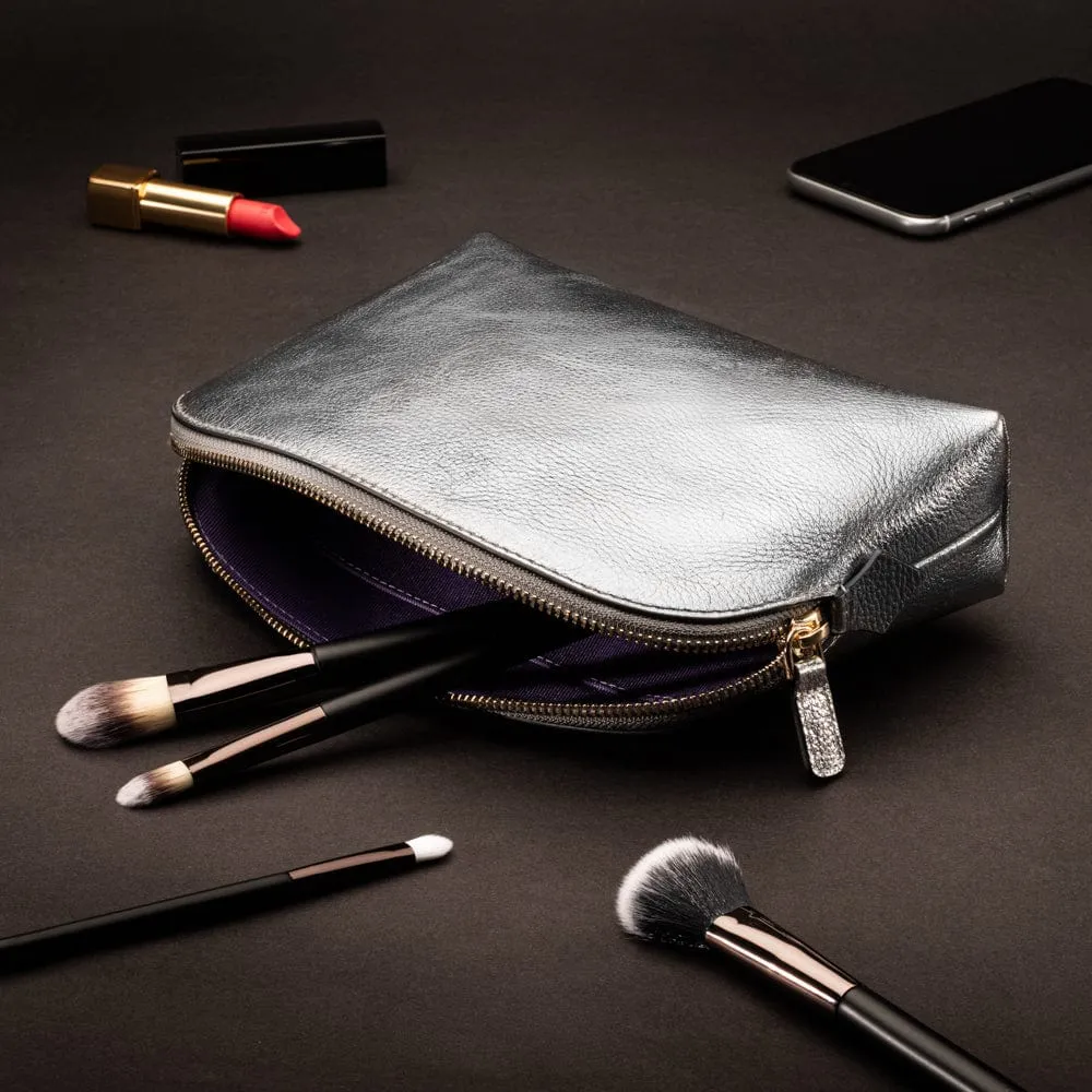 Cosmetic Bag - Silver