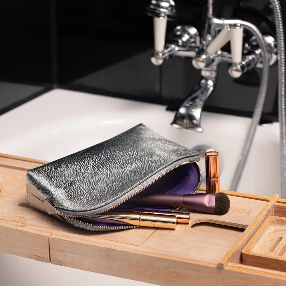 Cosmetic Bag - Silver