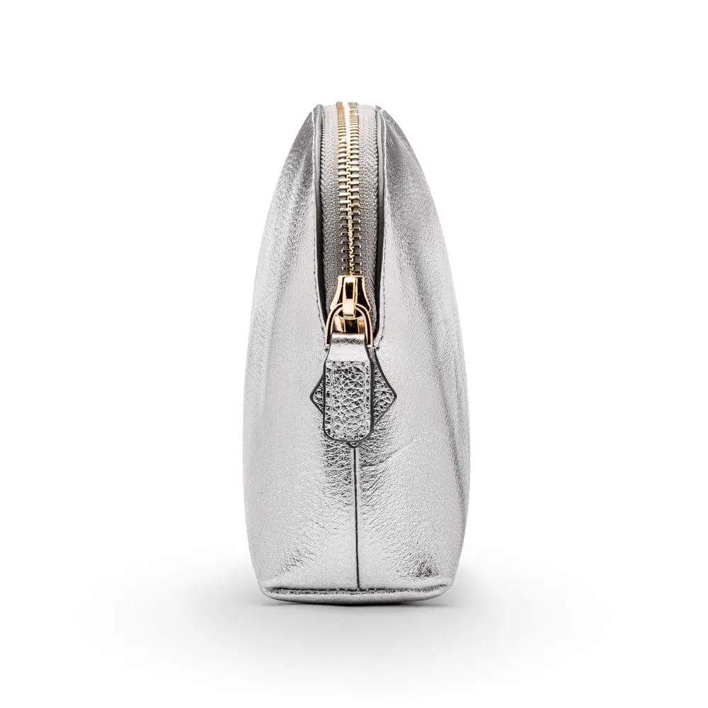 Cosmetic Bag - Silver