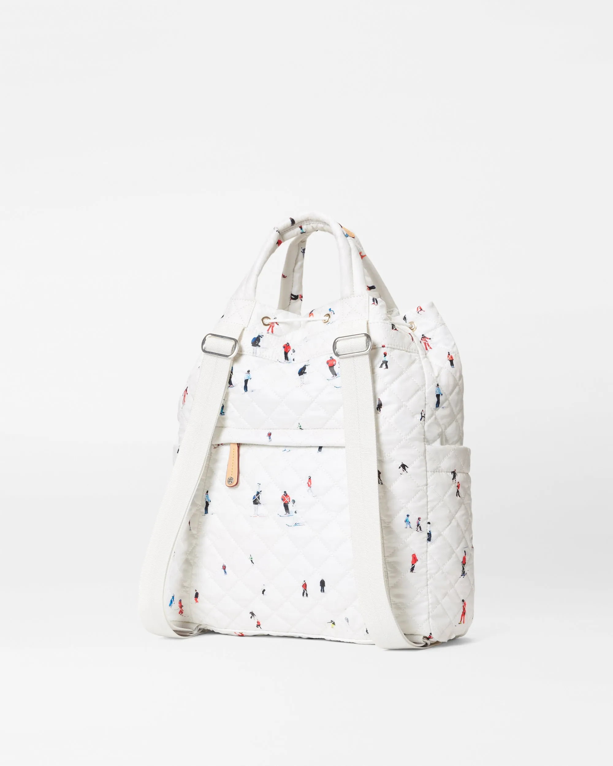 Dede Ski Print Metro Convertible Backpack