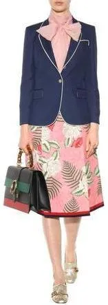 Dionysus Striped Nera Verde Rossa Leather Shoulder Bag