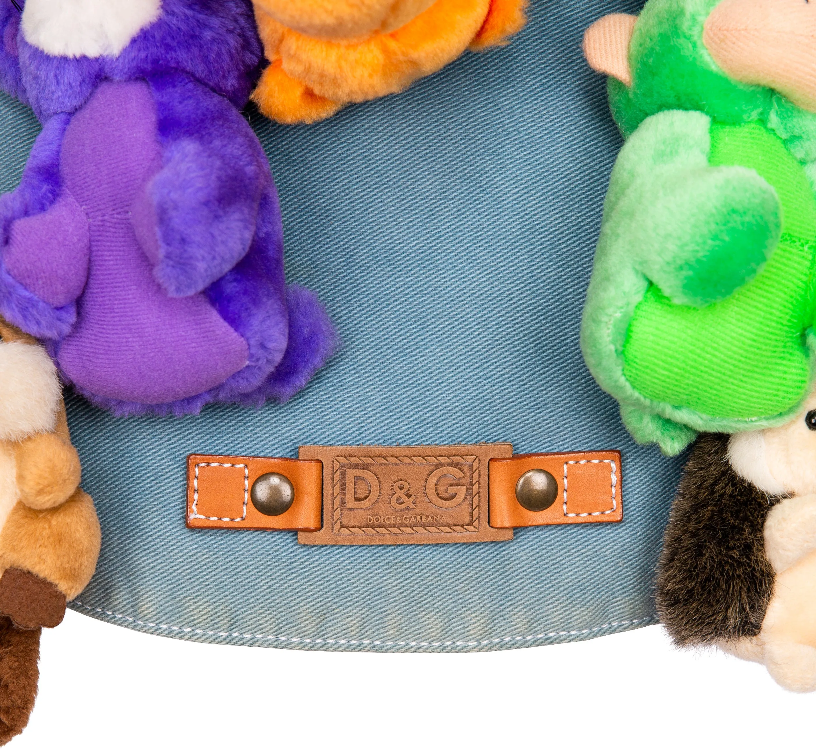 Dolce & Gabbana D&G Spring 2003 Plush Toy Messenger Bag