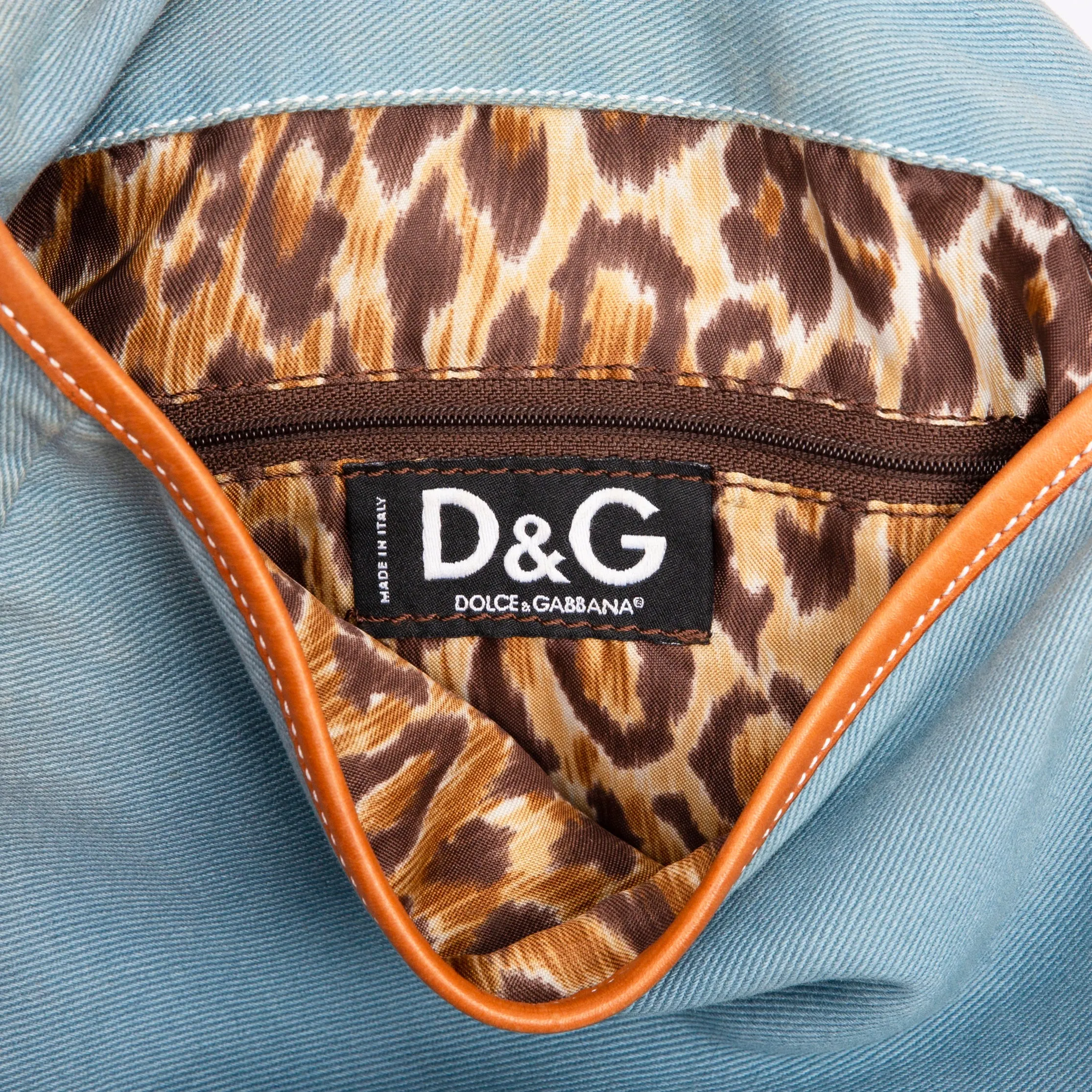 Dolce & Gabbana D&G Spring 2003 Plush Toy Messenger Bag
