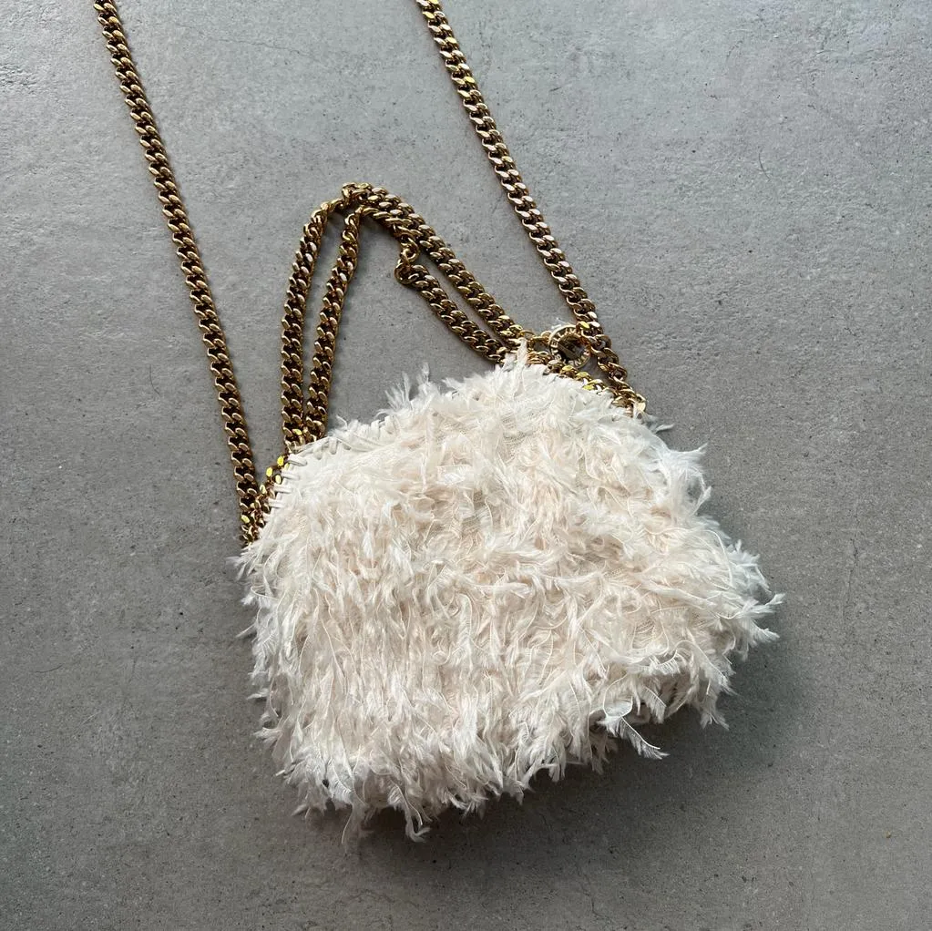 Falabella Evening Bag, Feather