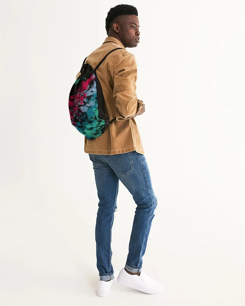 Flame Canvas Drawstring Bag