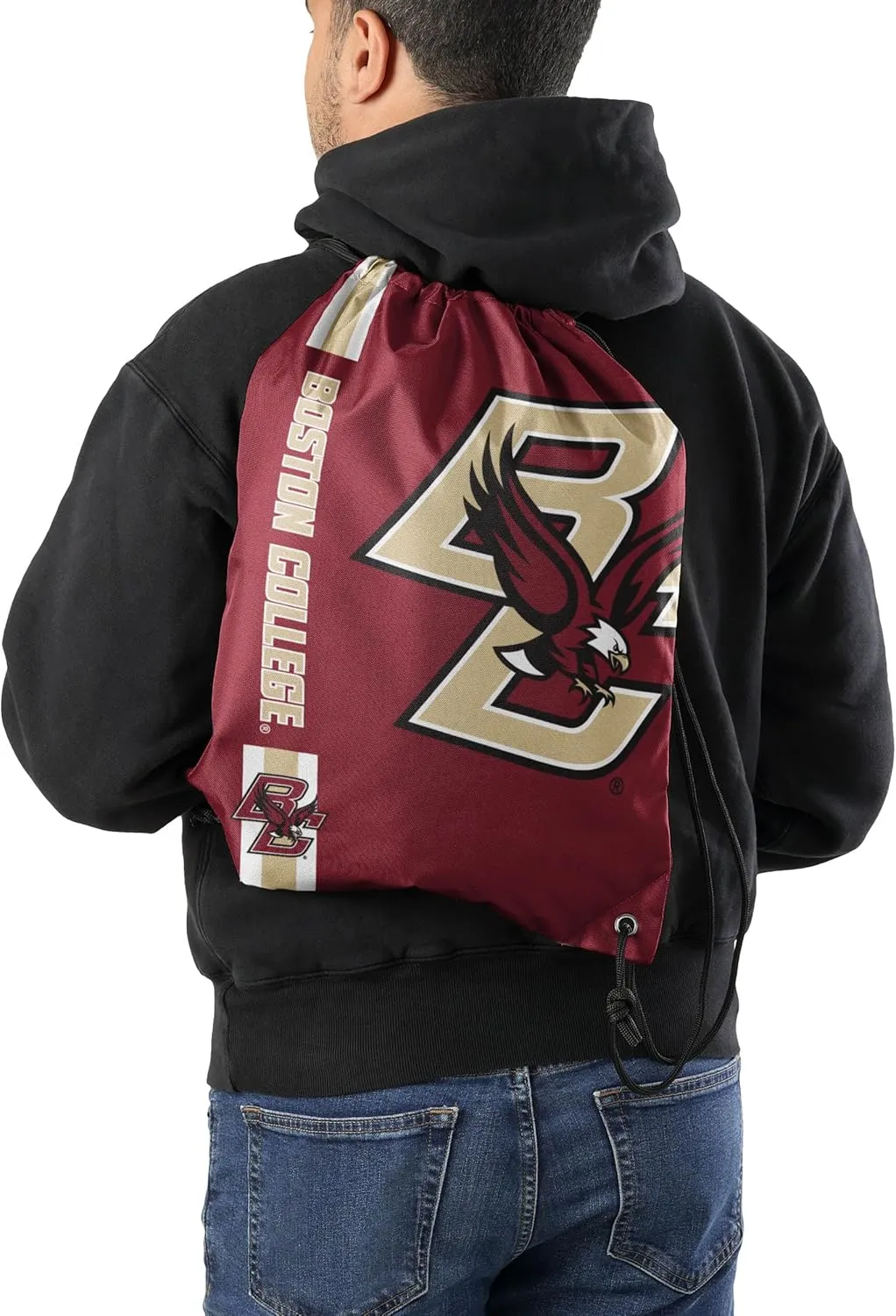 FOCO NCAA College Team Logo Drawstring Bag Backpack