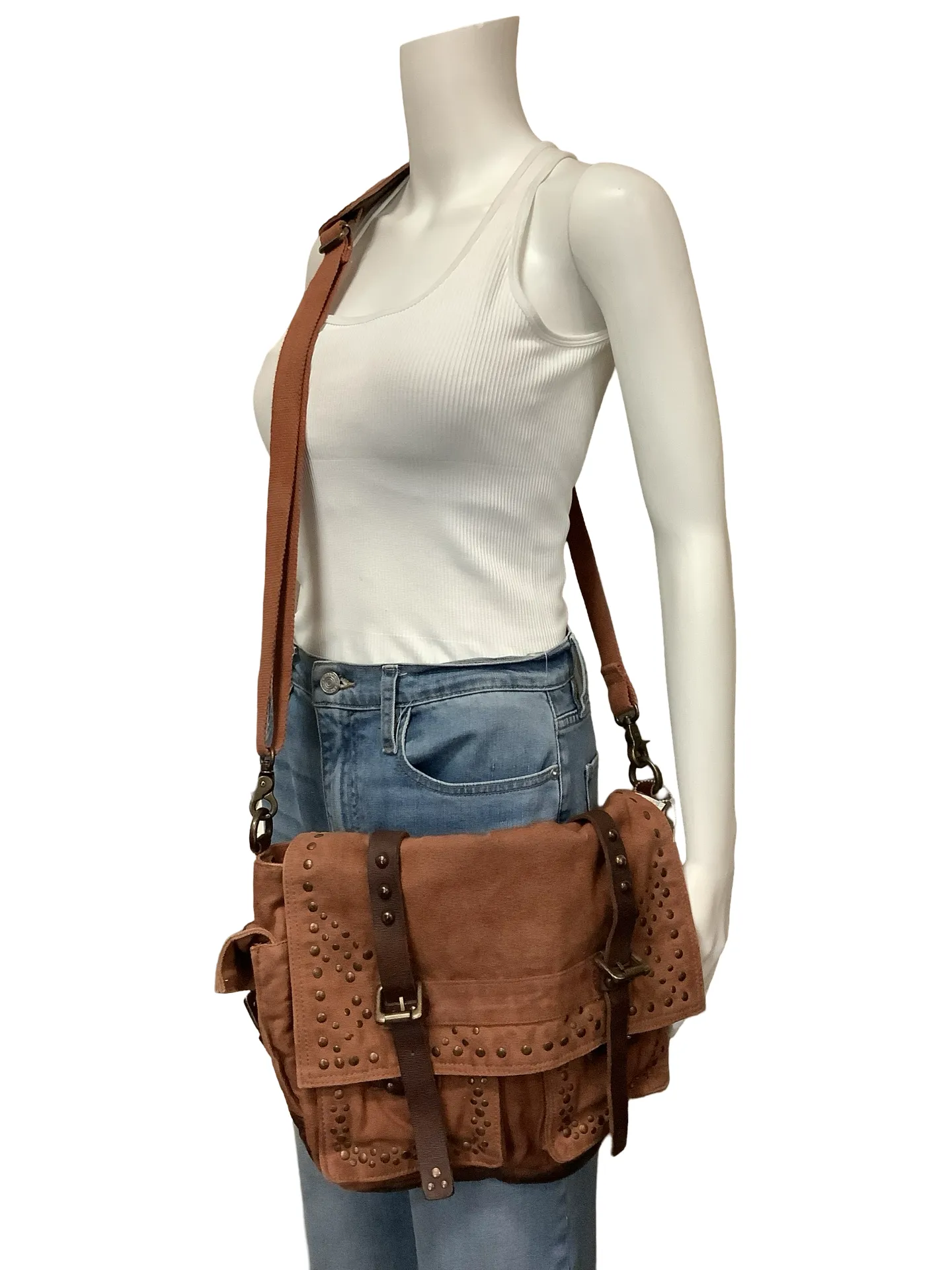 Free People Rustic Messenger Bag