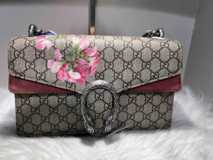 Gucci Dionysus GG Supreme Floral Beige Messenger Bag