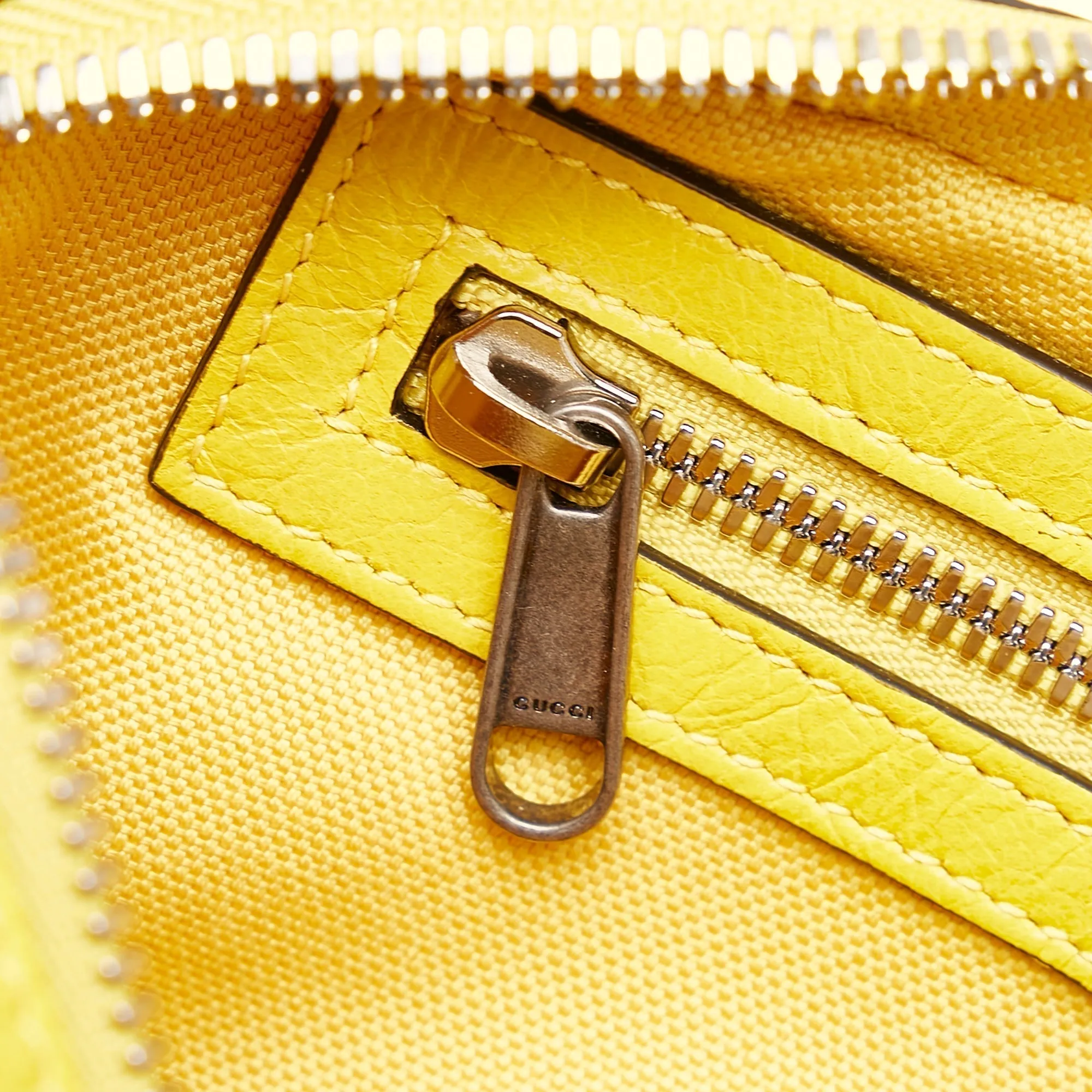 Gucci Interlocking G Morpheus Belt Bag Yellow