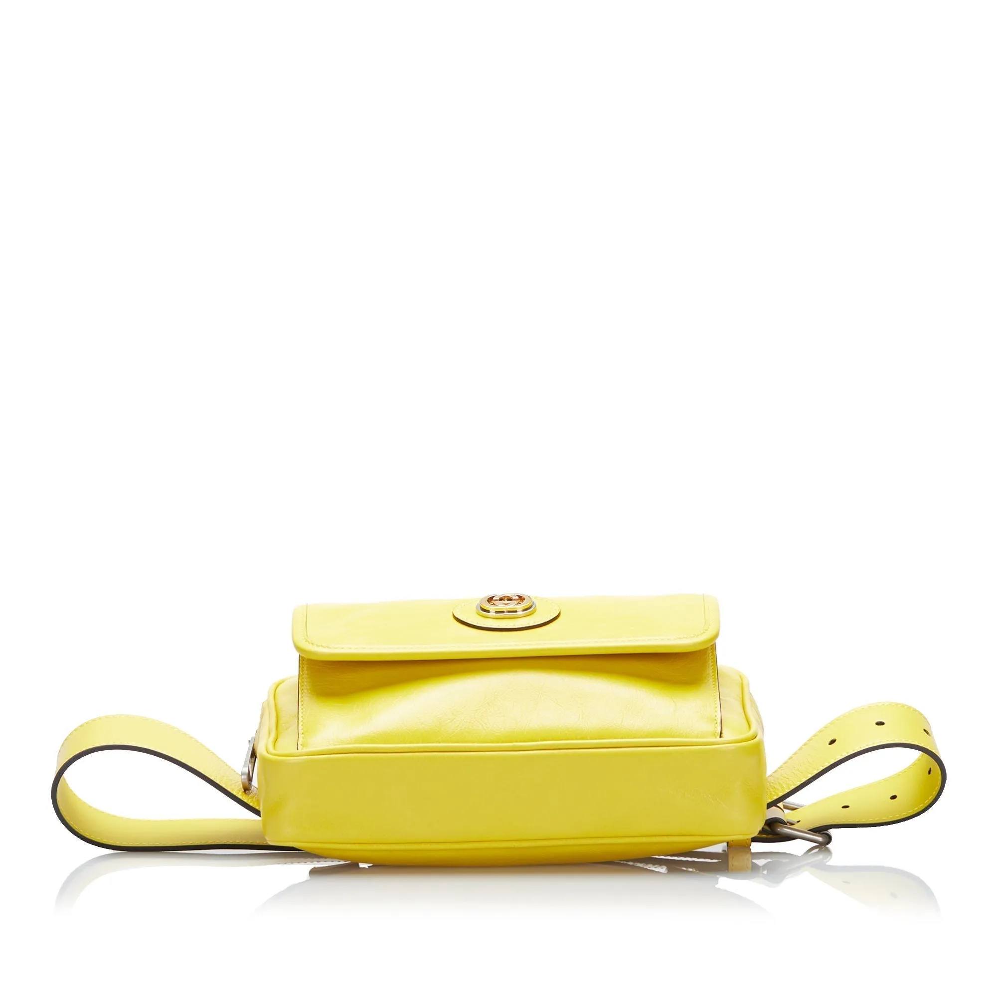 Gucci Interlocking G Morpheus Belt Bag Yellow