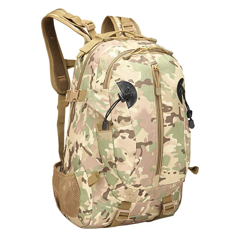 Hiking Backpack Outdoor Sports Trip Army Camouflage Double-Shoulder Backpack
