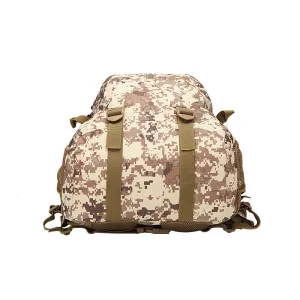 Hiking Backpack Outdoor Sports Trip Army Camouflage Double-Shoulder Backpack