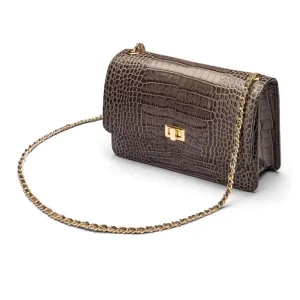 Julia Bag - Grey Croc