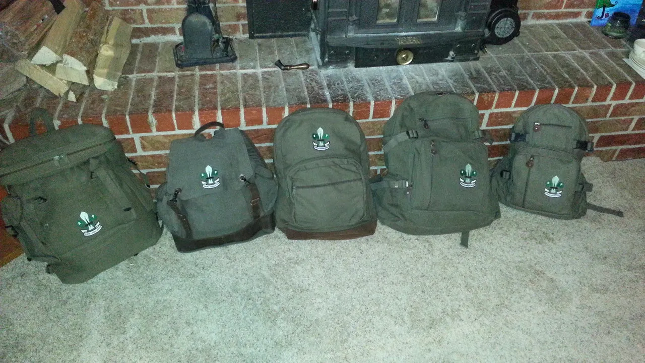 Jumbo Backpack, Vintage Canvas w/ OSG Logo
