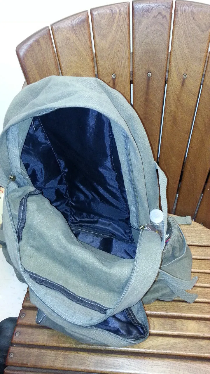 Jumbo Backpack, Vintage Canvas w/ OSG Logo