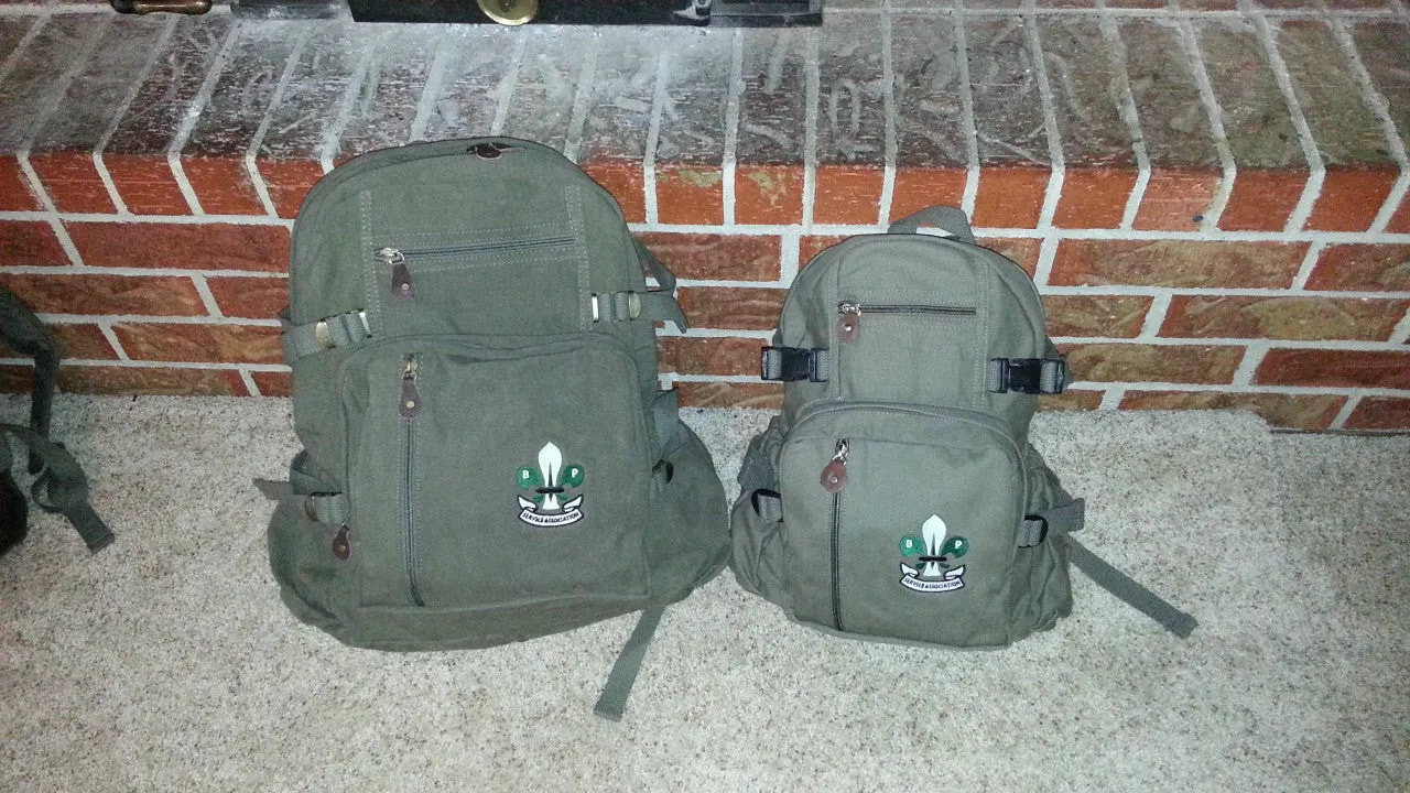 Jumbo Backpack, Vintage Canvas w/ OSG Logo