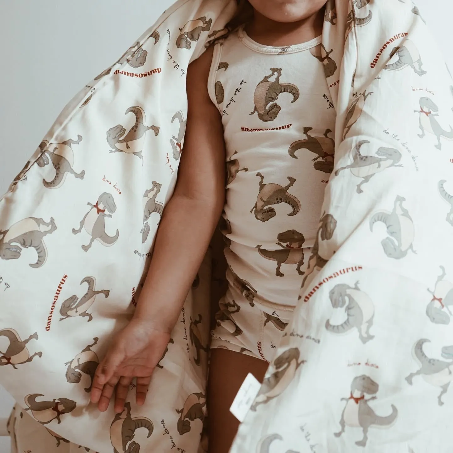 junior bedding gots - dansosaurus