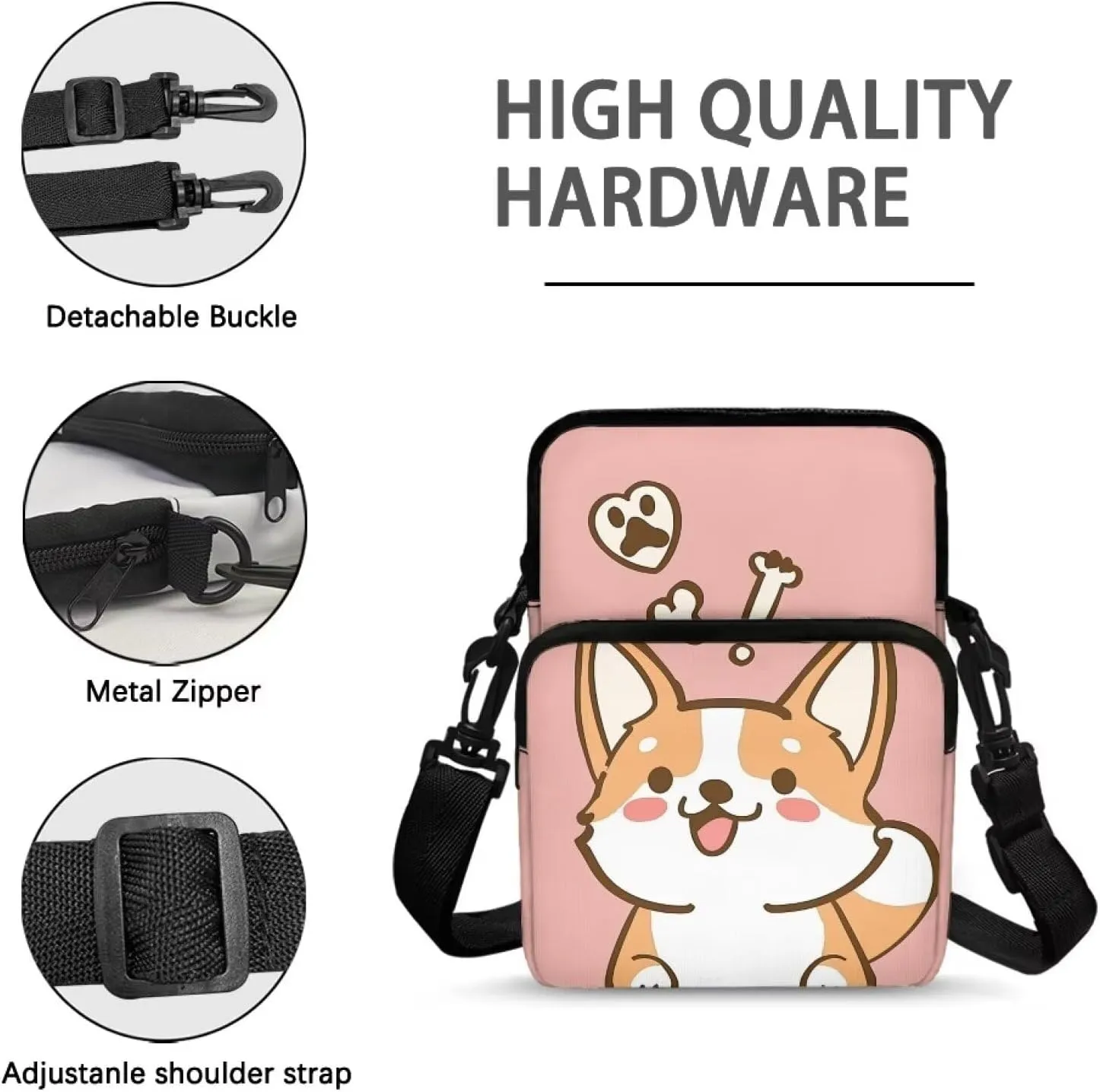 Kids Casual Travel Sport Crossbody Bags Women Teen Girls Messenger Bag Handbags