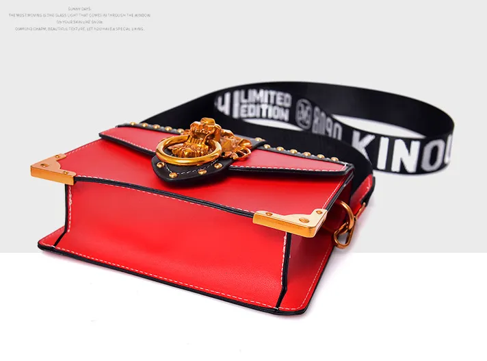 Lion Buckle Mini Bag
