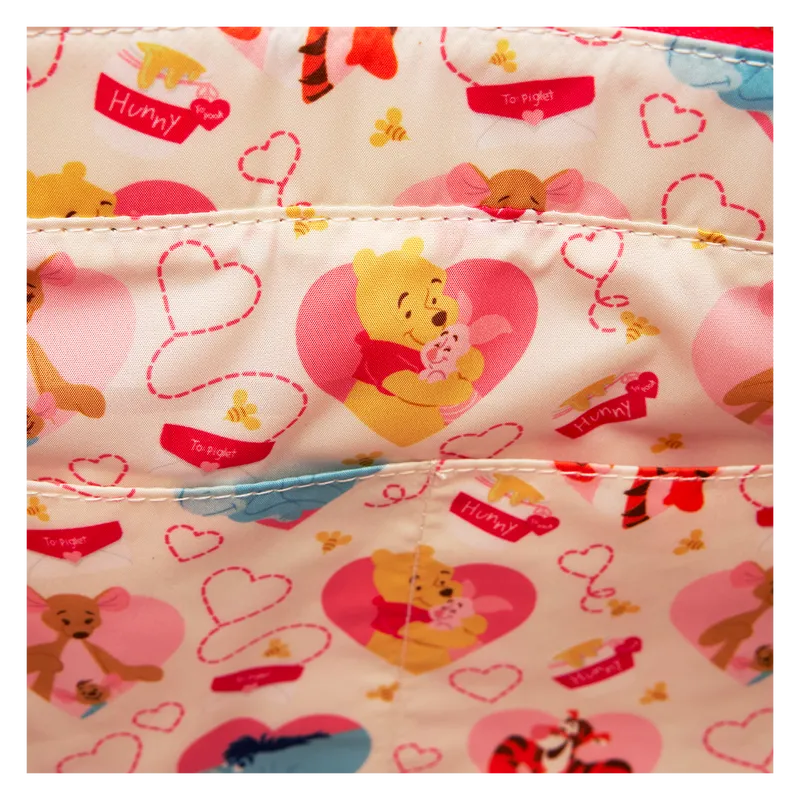 Loungefly Winnie The Pooh & Friends Hearts Convertible Backpack & Tote Bag