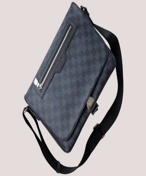 LV Matchpoint Messenger Damier Cobalt Canvas
