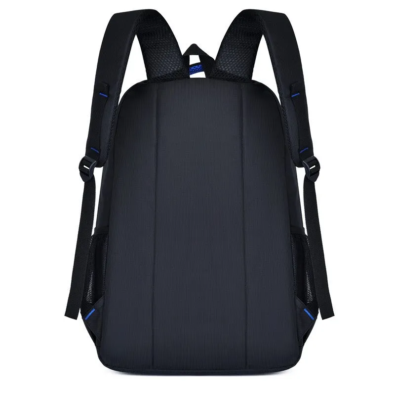 Men's Business Commute Computer Backpack Simple Outdoor Casual Backpack Large Capacity Schoolbag