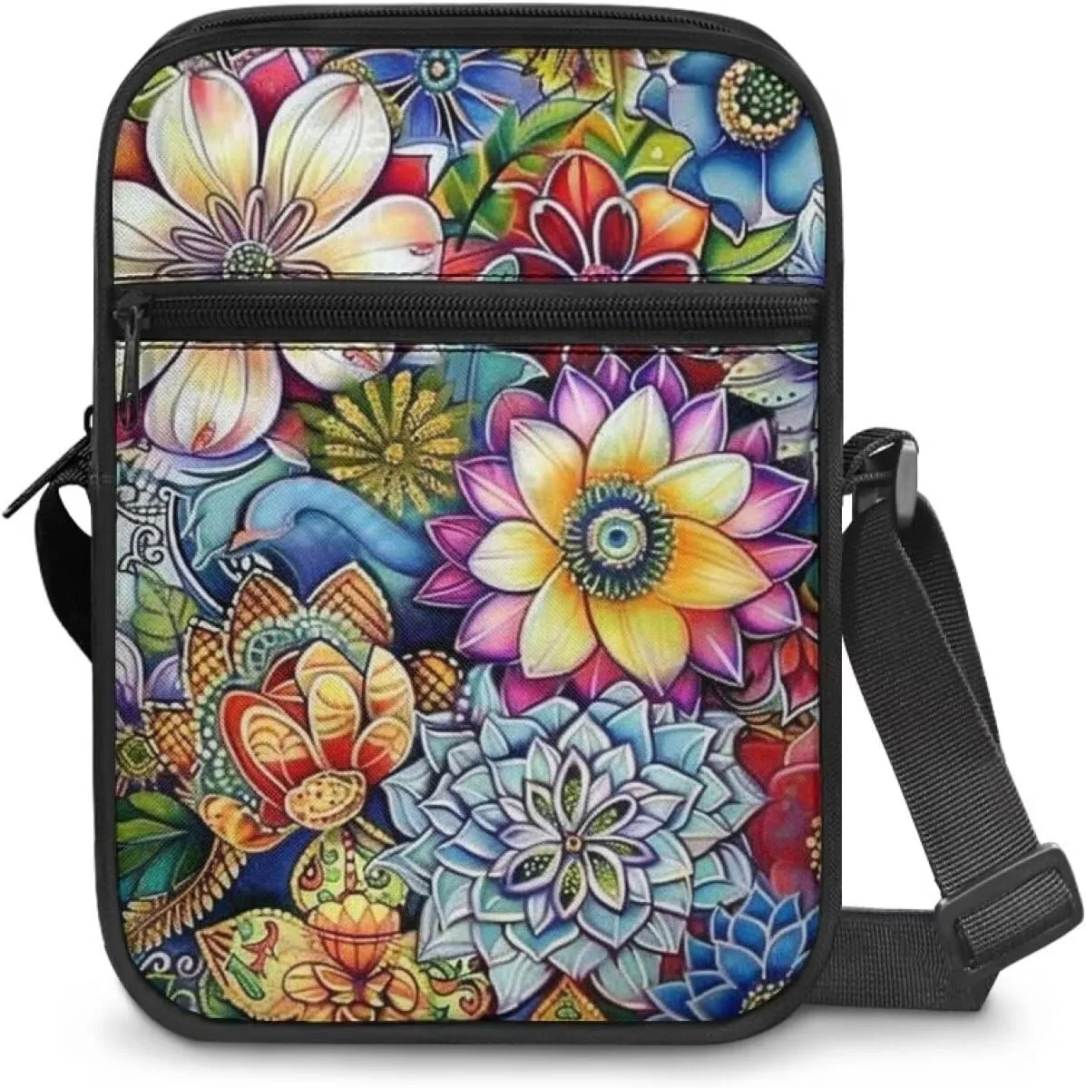 Messenger Bag for Women Small Crossbody Bags with Pockets Cell Phone Purse Wallet